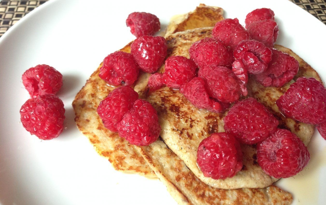 2 ingredient protein pancakes